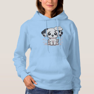 Pull À Capuche Je veux pleurer Dalmatien émotionnel 