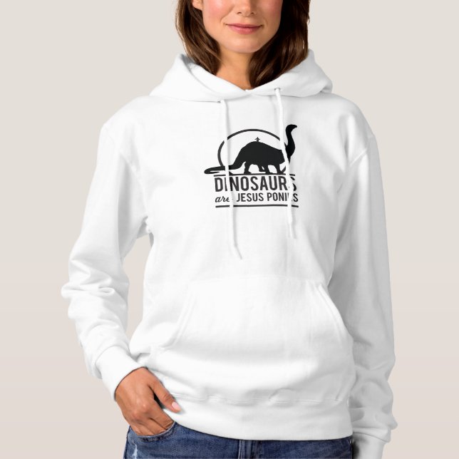 Pull À Capuche Jésus Ponies (Devant)