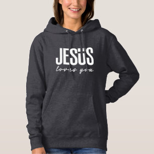 PULL À CAPUCHE JÉSUS VOUS AIME