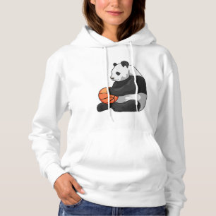Pull À Capuche Joueur de basket-ball Panda Basketball