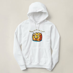 Pull À Capuche Joyeux Fromage, Oui S'Il Vous Plaît