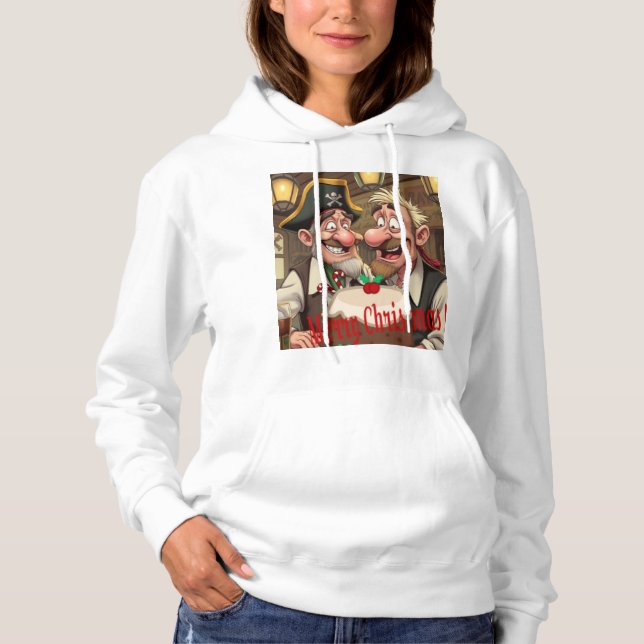 Pull À Capuche Joyeux Noël (Devant)