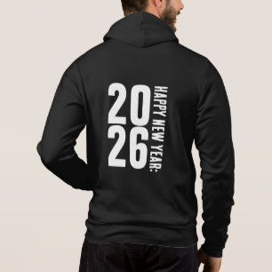 Pull À Capuche Joyeux Nouvel An 2026-45345