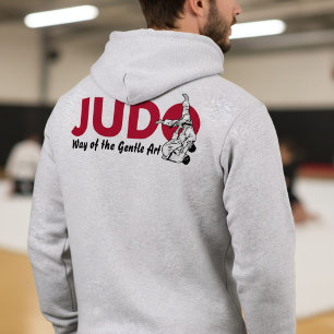 Pull À Capuche Judo - Voie de l'Art Doux Conception d'Arts Mart