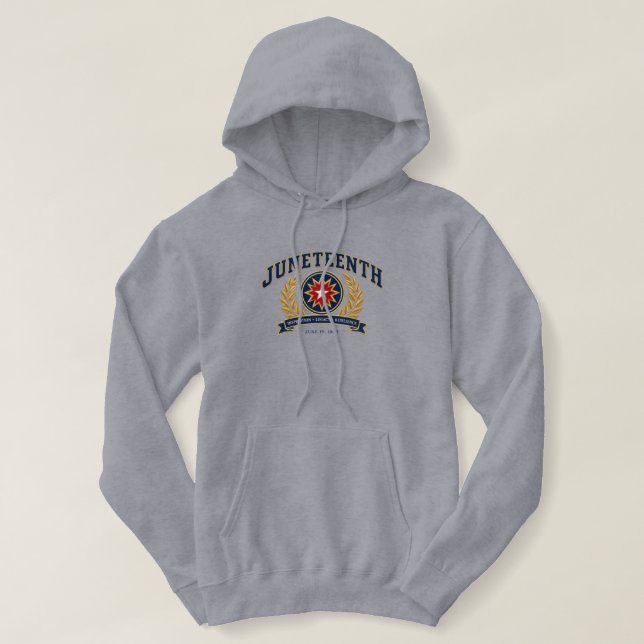 Pull À Capuche Juneteenth (Design devant)