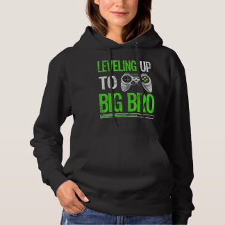 Pull À Capuche Jusqu'À Big Bro Gamer Baby Faire-part Sib