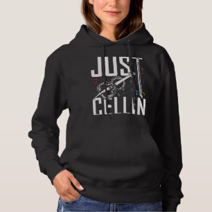 Pull À Capuche Juste Cellin Cello Cello Cello Pour Musiciens