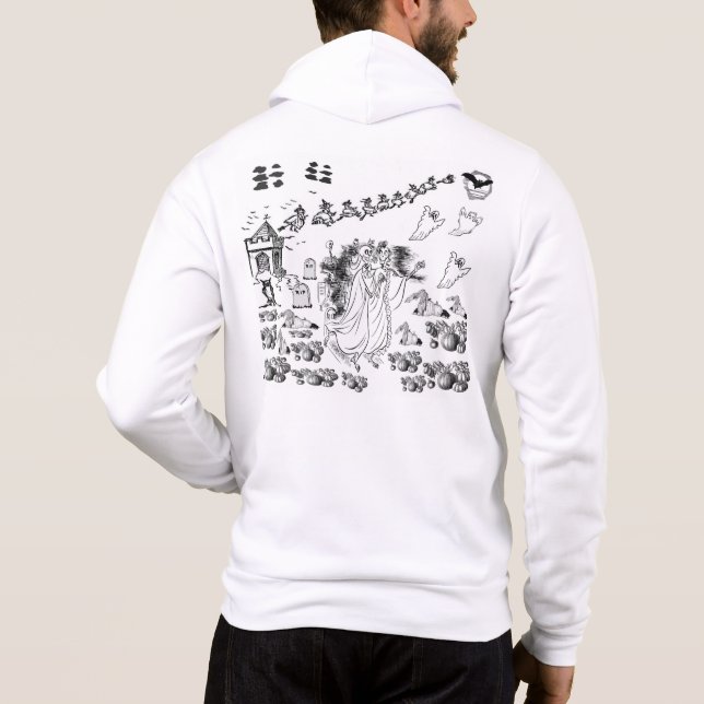 Pull À Capuche La cérémonie hantée - (Dos)