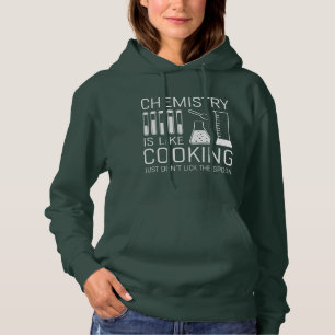Pull À Capuche La chimie est comme la Cuisine