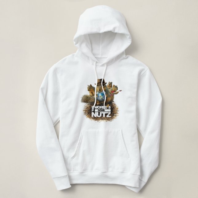 Pull À Capuche La Nutz du monde en perte de vitesse (Design devant)