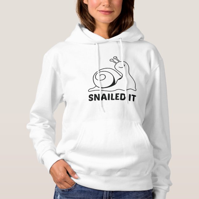 Pull À Capuche L'a raté (Devant)