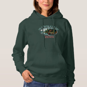 Pull À Capuche La vie est meilleure au lac