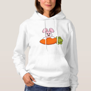Pull À Capuche Lapin avec carotte