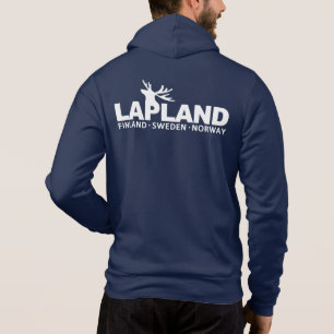 Pull À Capuche LAPLAND nom personnalisé / texte