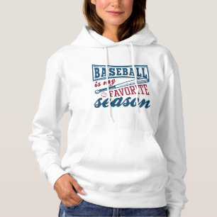 Pull À Capuche Le Baseball Est Ma Saison Préférée