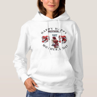 Pull À Capuche "Le bras de maman - Logo de Doodle jouant