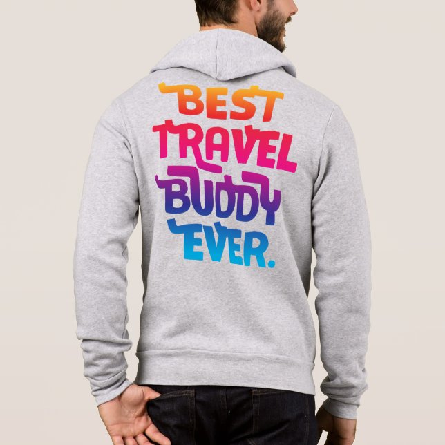 Pull À Capuche Le cadeau parfait pour le voyageur aventuré de l'â (Dos)