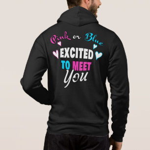 Pull À Capuche Le rose ou le bleu s'enthousiasme pour la révéla