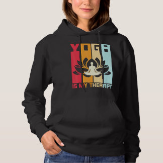 Pull À Capuche Le Yoga Est Mon Vêtement Thérapeutique Pour Le Yog