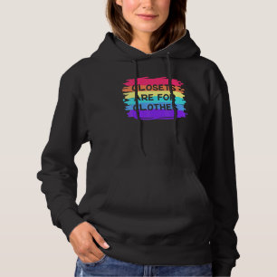 Pull À Capuche Les Closets De Fierté Lgbt Sont Pour Les Vêtements