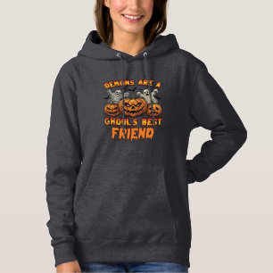 Pull À Capuche Les démons sont des amis de goules citrouilles mom