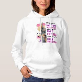 Pull À Capuche Les Dobermans Sont Les Filles Les Meilleurs Amies