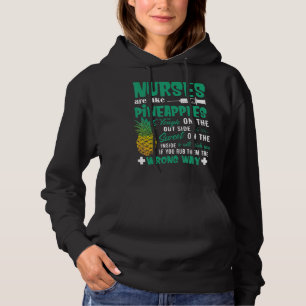 Pull À Capuche Les Infirmières Sont Comme Les Ananas Présents En