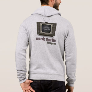 Pull À Capuche Les mots qui mentent Sweatshirt de Blakgraz