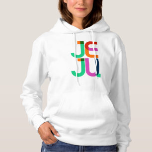 Pull À Capuche Lettres pop art de la Corée du Sud Jeju
