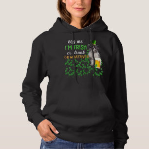 Pull À Capuche Lhasa Apso Me Baise Je suis Irlandais Ou Irlandais