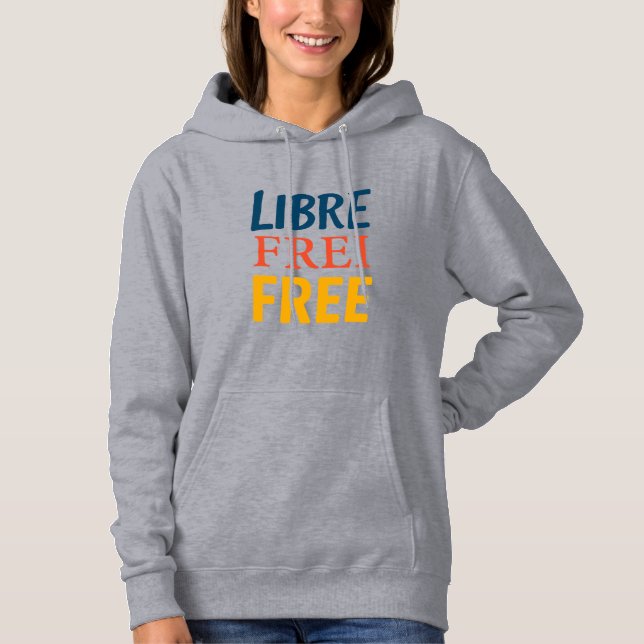 Pull À Capuche Libre (Devant)