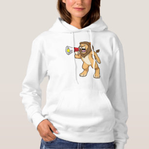 Pull À Capuche Lion avec microphone
