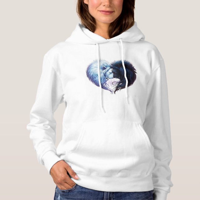 Pull À Capuche Lions (Devant)