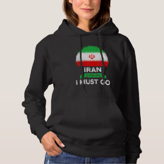 Pull À Capuche L'Iran appelle, je dois y aller Racines du patrimo