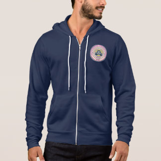 PULL À CAPUCHE LOGO ALTERNATIF ROSE