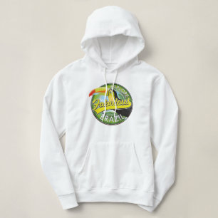 Pull À Capuche Logo Explorez le Brésil Fabuleux