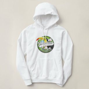 Pull À Capuche Logo Explorez l'Équateur fabuleux
