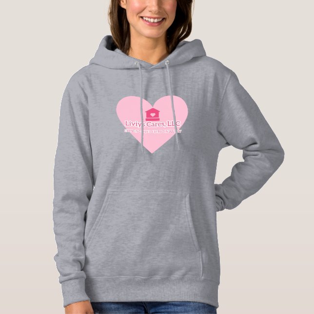 Pull À Capuche "Logo Liviys Cares" (Devant)