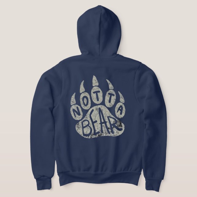 Pull À Capuche Logo Notta Bear Paw (Couchage Retour)