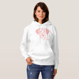 Pull À Capuche Love Dalmata