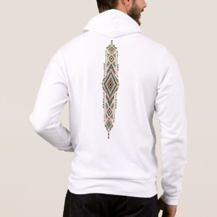 Pull À Capuche Luxury Ethnic Geometric Pattern