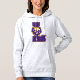 Pull À Capuche LYFL 07 | Sous-marque Lassen violet personnalisé p