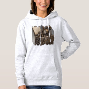 Pull À Capuche Machine à temps Steampunk - Vintage coffre au trés