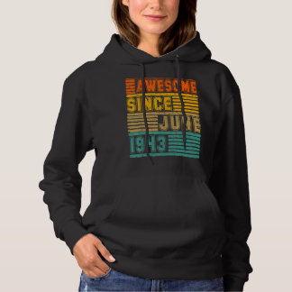 Pull À Capuche Magnifique Depuis Juin 1943 Vintage 79ème Hommes E