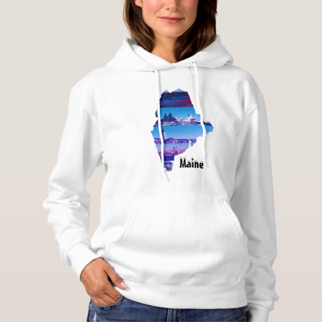 Pull À Capuche Maine (Devant)