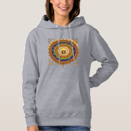 Pull À Capuche Mandala sacrée - L'équilibre de l'univers