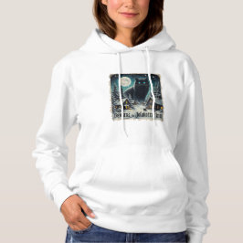 Pull À Capuche Méfiez-vous du Jolakotturin Yule Cat Christ island