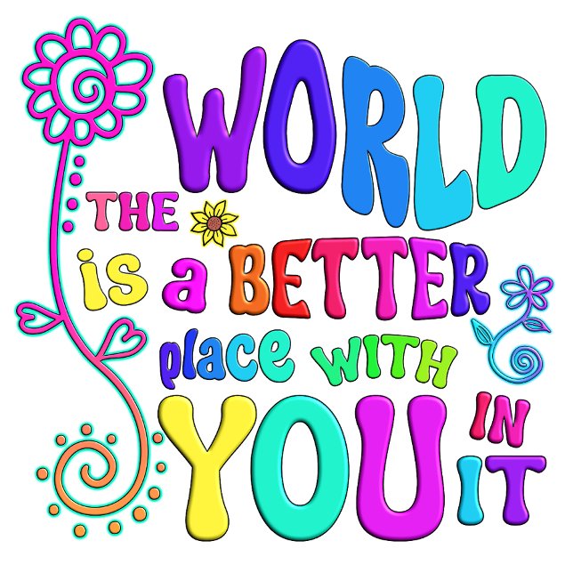 Pull À Capuche Meilleur monde d'amour propre Citation arc-en-ciel (Créateur téléchargé)