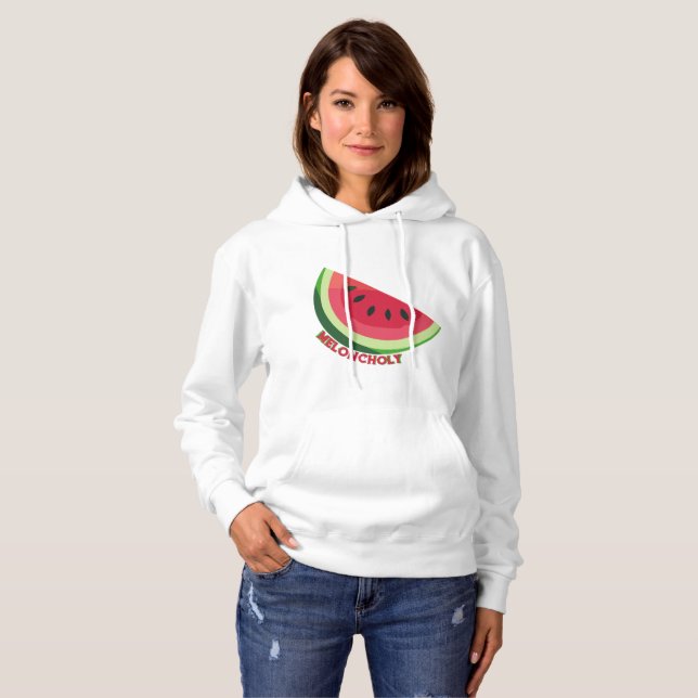 Pull À Capuche Meloncholy (Devant entier)
