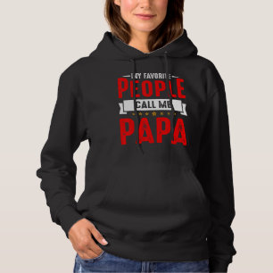 Pull À Capuche Mens Mes Favoris Appelent Moi Papa